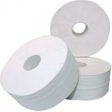 123toilet Jumbo Toiletpapier 2-laags Wit Tissue 380 Meter