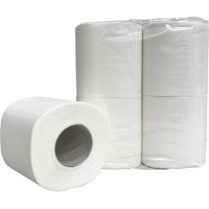 Toiletpapier 2l 200vel Wit - Pak A 48 Rol