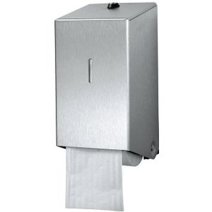 Toiletpapierdispenser Euro Products doprol duo RVS 438001