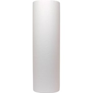 Onderzoektafelpapier Euro Products 2-laags 45cmx100m 250 vel wit 138047