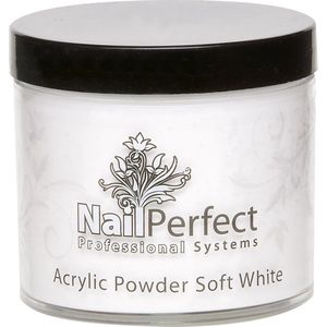 Nail Perfect - Basic Acrylic Powder - Soft White - 25 gr