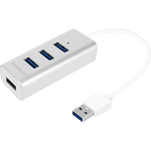 Macally U3HUBA USB-A 3.0 hub met vier USB-A poorten