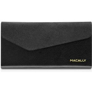 Macally WALLETP6-B beschermhoes voor iPhone 5C, zwart