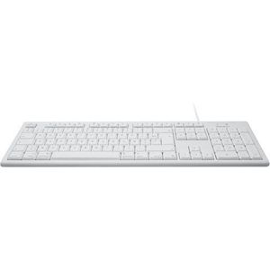 Macally QKEY-FR, USB-A Extendend toetsenbord met 105 toets en numpad voor Mac, Franse AZERTY-indeling