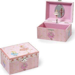 Simply For Kids Houten Juwelendoosje met Muziek Elfje met Konijn