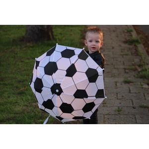 Kinder paraplu voetbal kinderparaplu regen doorsnee 60 cm
