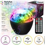 PartyFunLights - Bluetooth Party Speaker Starlight Projector - 16 lichteffecten - Afstandsbediening - Projector lamp