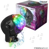 PartyFunLights - Discolamp - Party Speaker - met afstandsbediening - LED - Bluetooth - USB