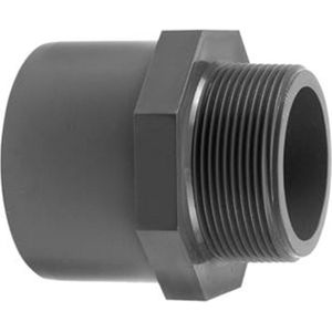 Druk PVC puntstuk - 25/32mm x 1 - 16 bar