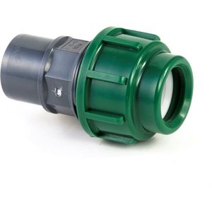 VdL Adapter / PE 40x40 / 50mm PVC-U