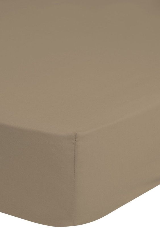 Hoeslaken - Jersey - Wit - 100% Katoen - Elastiek rondom