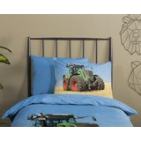 Good Morning Kinderdekbedovertrek "tractor" Multi Katoen