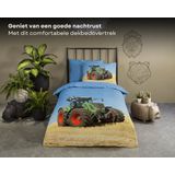 Good Morning Kinderdekbedovertrek "tractor" Multi Katoen