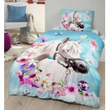 Dekbedovertrek - Wit - Katoen - Eenvoudig Design