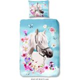 Dekbedovertrek - Wit - Katoen - Eenvoudig Design