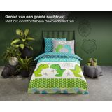 Good Morning - Dinosaur Dekbedovertrek - Multi - Katoen - 1-Persoons