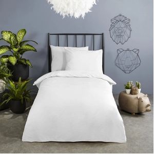 Dekbedovertrek - Wit - Katoen