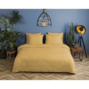 HIP - Dekbedovertrek - Oker - Katoen Satijn