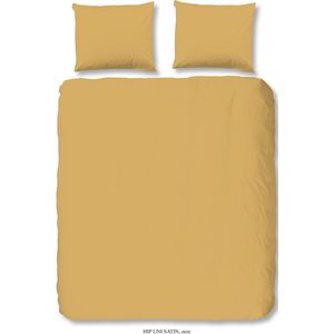 HIP - Dekbedovertrek - Oker - Katoen-Satijn - 135x200 cm