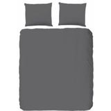 Dekbedovertrek - Grijs - Katoen - 2 Persoons