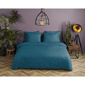 HIP - Dekbedovertrek - Petrol - Katoen Satijn