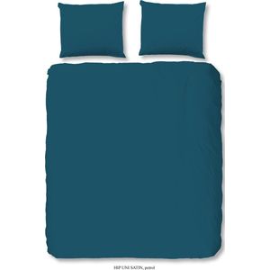 HIP - Dekbedovertrek - Petrol - 100% Katoen-Satijn - Oeko-Tex Gecertificeerd
