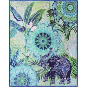 Plaid - Vrolijk - 100% Polyester - Digitale Print