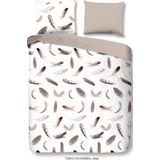 Good Morning - Dekbedovertrek - Meerkleurig - Katoen/Flanel - Dessin: Veren