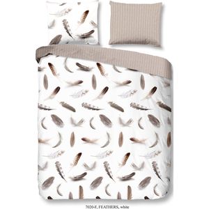 Good Morning - Dekbedovertrek - Meerkleurig - Katoen/Flanel - Dessin: Veren