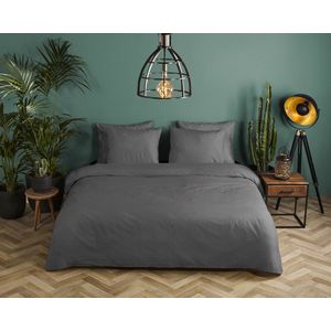 Dekbedovertrek - Katoen - Grijs