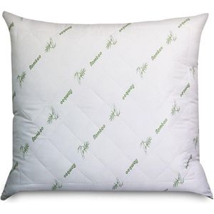 Good Morning - Hoofdkussen - Bamboe - 80x80 cm - Syndonfill vulling