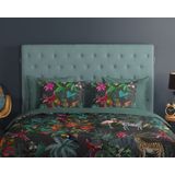 Dekbedovertrek - Grijs - Katoen - 240x220 cm