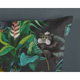 Dekbedovertrek - Grijs - Katoen - 240x220 cm