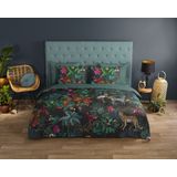 Dekbedovertrek - Grijs - Katoen - 240x220 cm