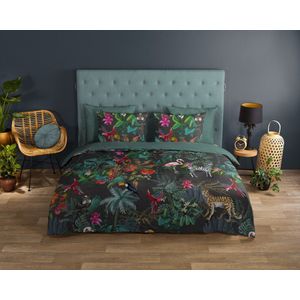 Dekbedovertrek - Grijs - Katoen - 240x220 cm