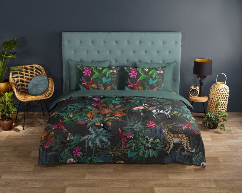 Dekbedovertrek - Katoen - Grijs - 240x220 cm