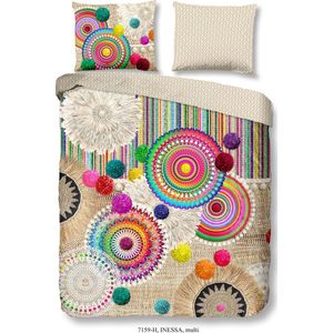 Dekbedovertrek HIP Inessa Multi Satijn-200 x 200 / 220 cm | 2-Persoons