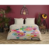 HIP - Inessa - Dekbedovertrek - Multi - 240x220 cm + 2 Kussenslopen 60x70 cm