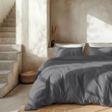 Dekbedovertrek - Grijs - Katoen - Eenvoudig Design