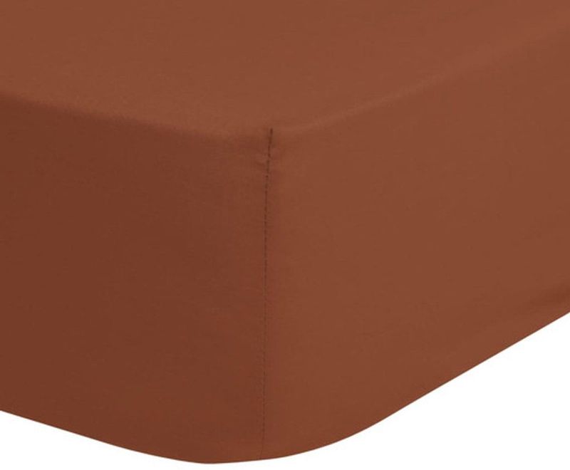 Good Morning - Hoeslaken - Terra - 100% Katoen - Oeko-Tex Gecertificeerd