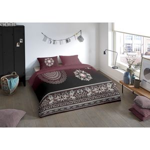 Dekbedovertrek - Grijs - Katoen - 2-Persoons