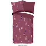 Dekbedovertrek - Grijs - Katoen - 1 Persoon