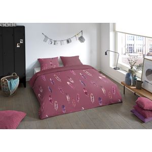 Dekbedovertrek - Grijs - Katoen - 1 Persoon