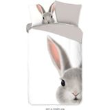 Dekbedovertrek - Wit - Katoen - 2 Persoons