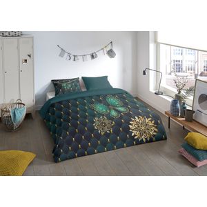 Dekbedovertrek - Grijs - Katoen - Eenpersoons