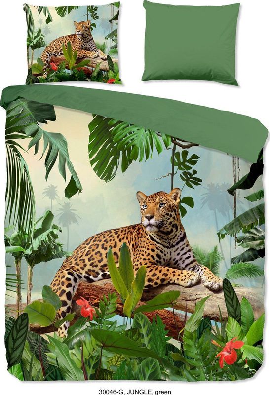 Dekbedovertrek - Grijs - Katoen - Eenpersoons