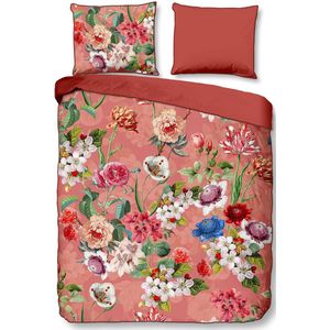 Dekbedovertrek Descanso Amalia Terra Satijn-140 x 200 / 220 cm | 1-Persoons