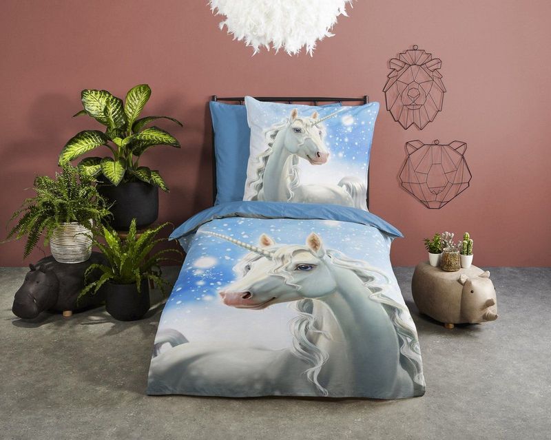 Dekbedovertrek - Grijs - Katoen - 1 Persoon