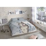 Dekbedovertrek - Wit - Katoen - 2-Persoons