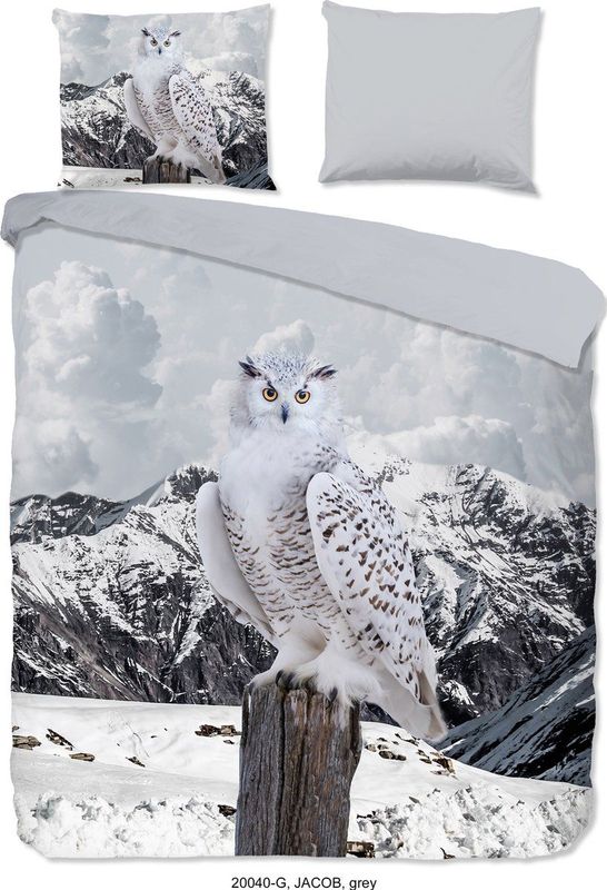 Dekbedovertrek - Blauw - Katoen - 1 Persoons